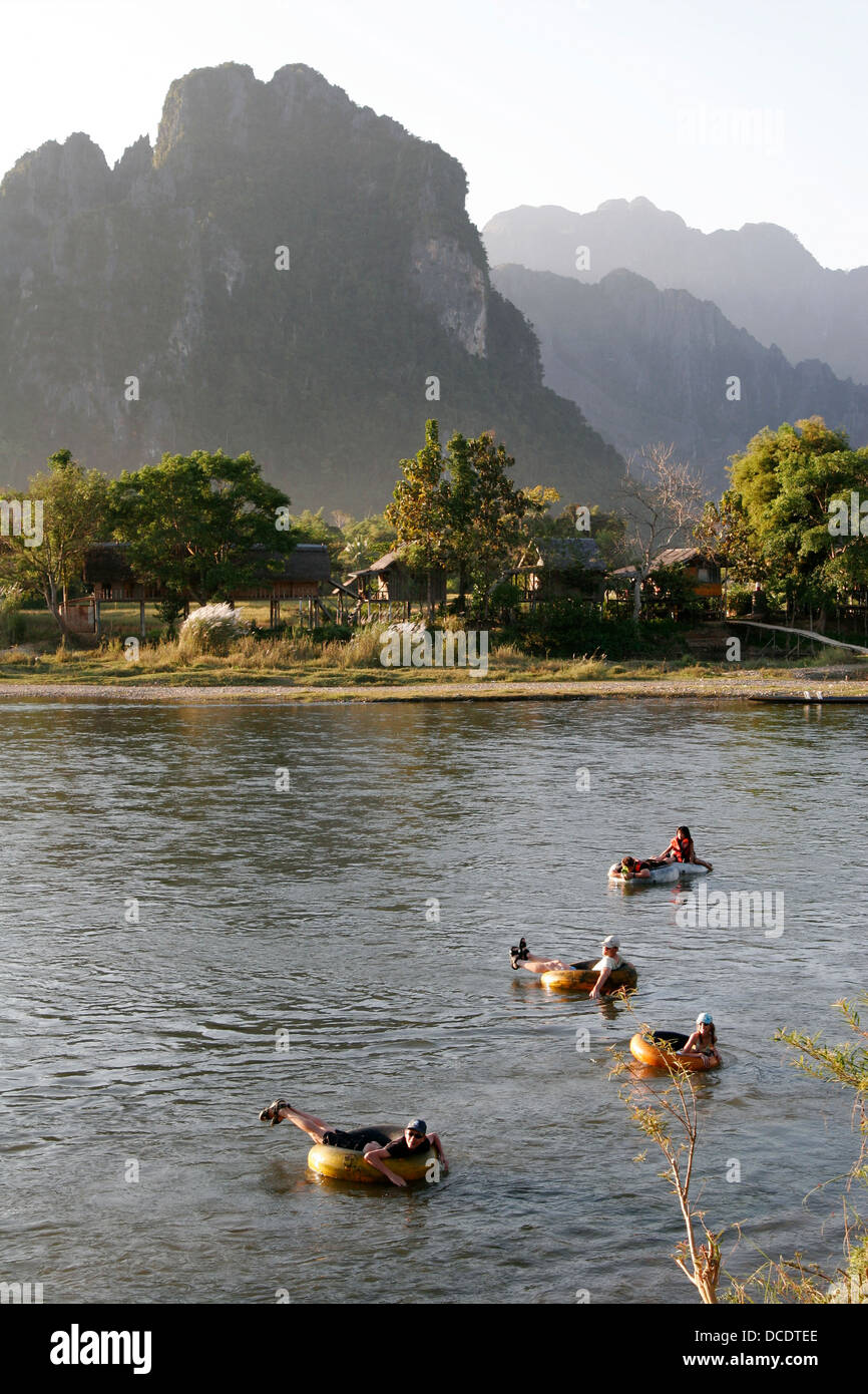 Nam song tubing hires stock photography and images Alamy