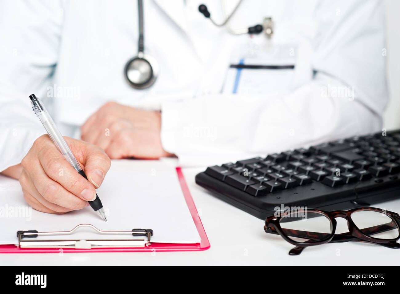 Closeup shot female doctor hi-res stock photography and images - Alamy