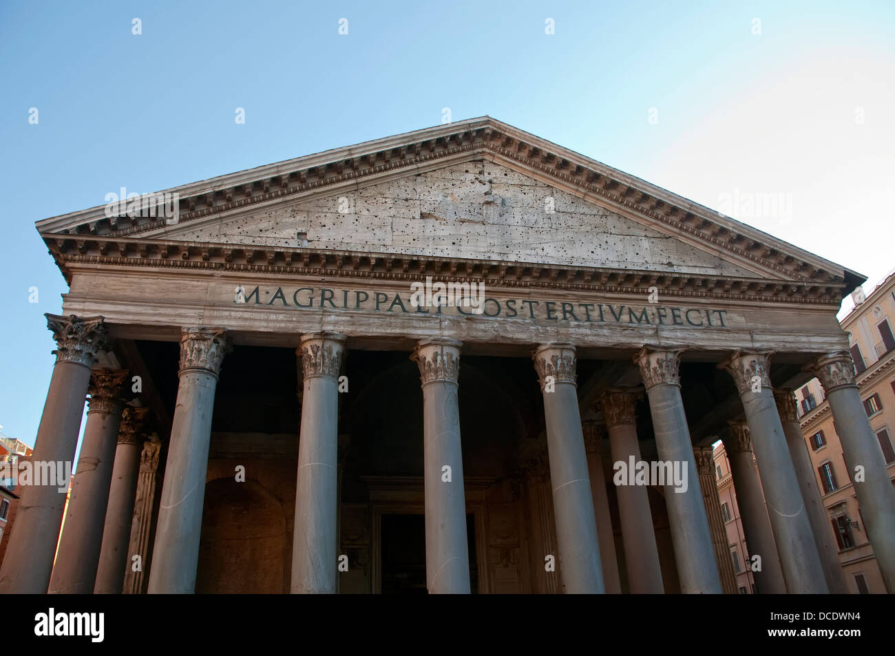 The Roman Pantheon Stock Photo