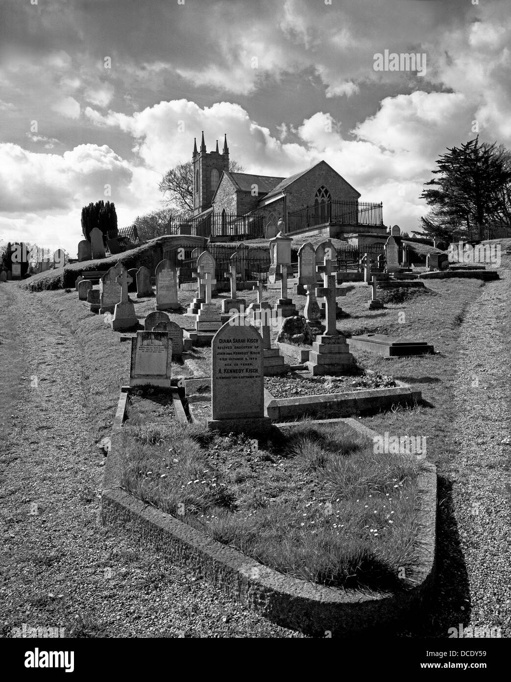 Newcastle county wicklow Black and White Stock Photos & Images Alamy
