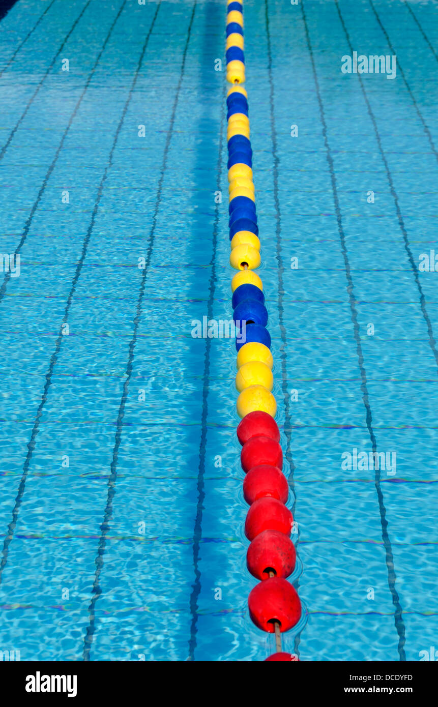 lane Olympicsize pool Stock Photo Alamy