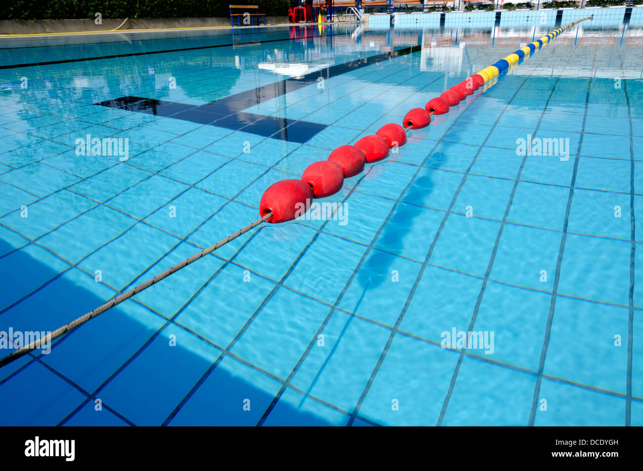 lane Olympicsize pool Stock Photo Alamy