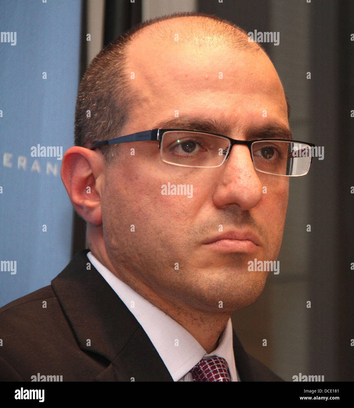 New York, New York, USA. 14th Aug, 2013. Independent candidate JACK