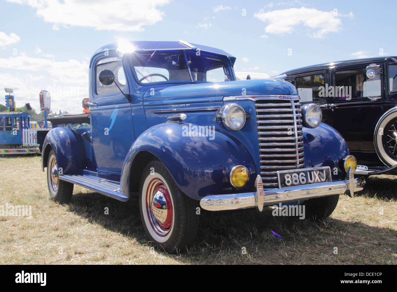 1940s Chevrolet Pickup Truck at White Waltham Retro Festival 2013 Stock Photo