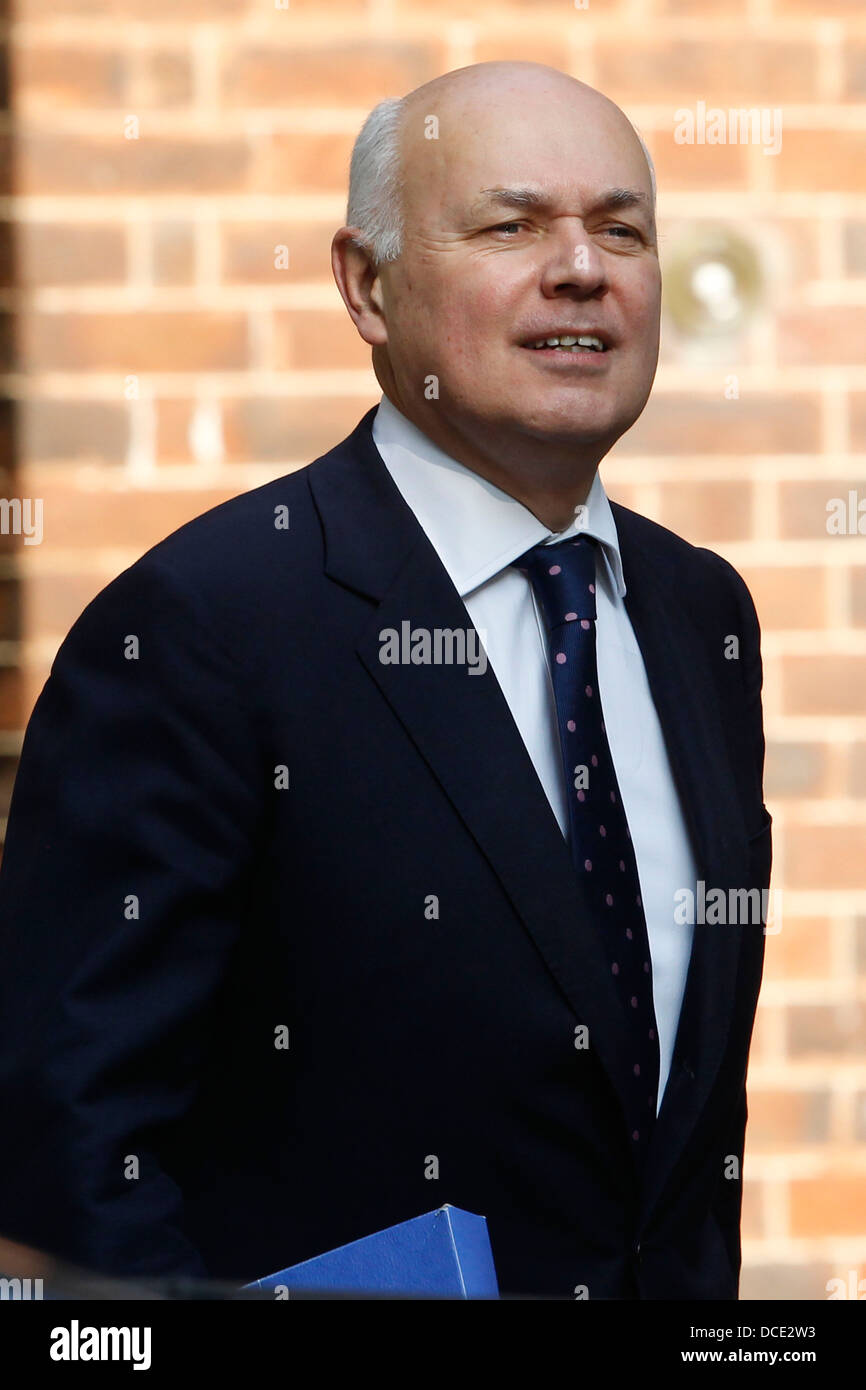 Secretary of state for work and pensions iain duncan smith hi-res stock ...