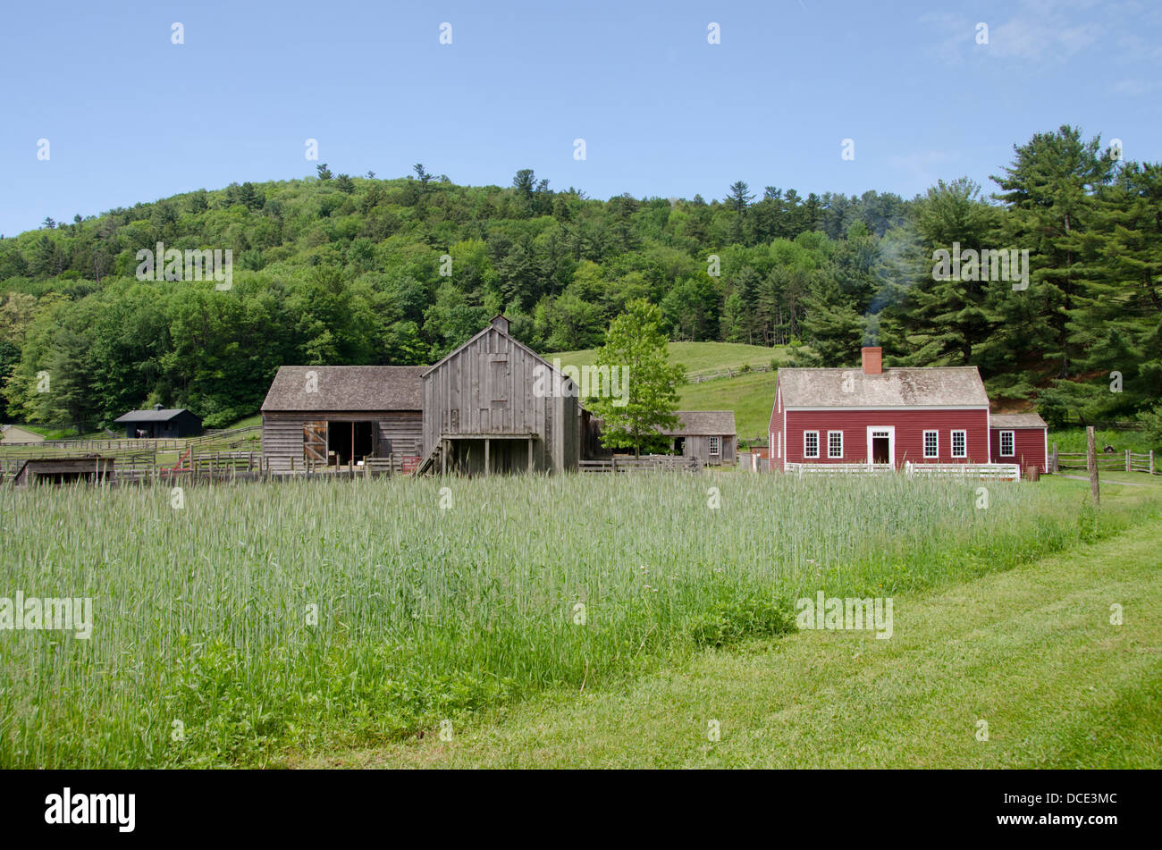 New York, Cooperstown, Farmers' Museum. Openair rural museum. Lippitt