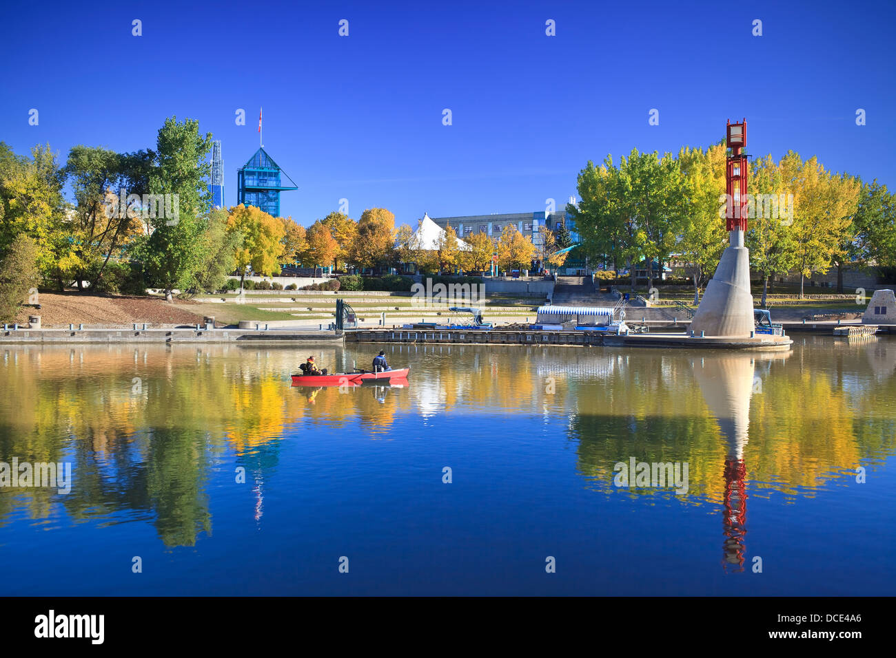 Winnipeg buildings river hi-res stock photography and images - Alamy