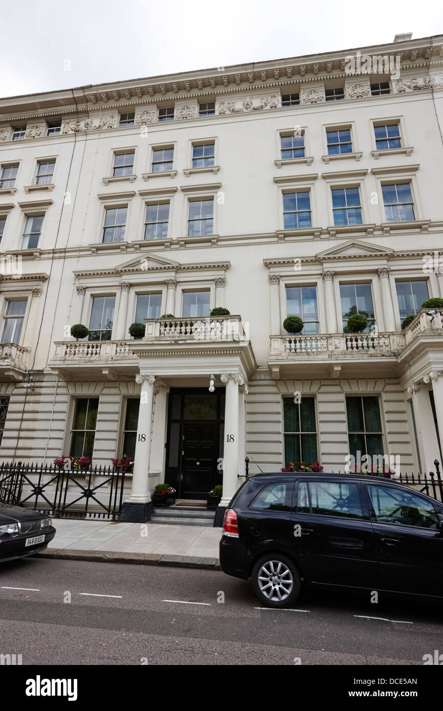 18 princes gate owned by the saudi royal family and registered to the saudi ambassador London England UK Stock Photo