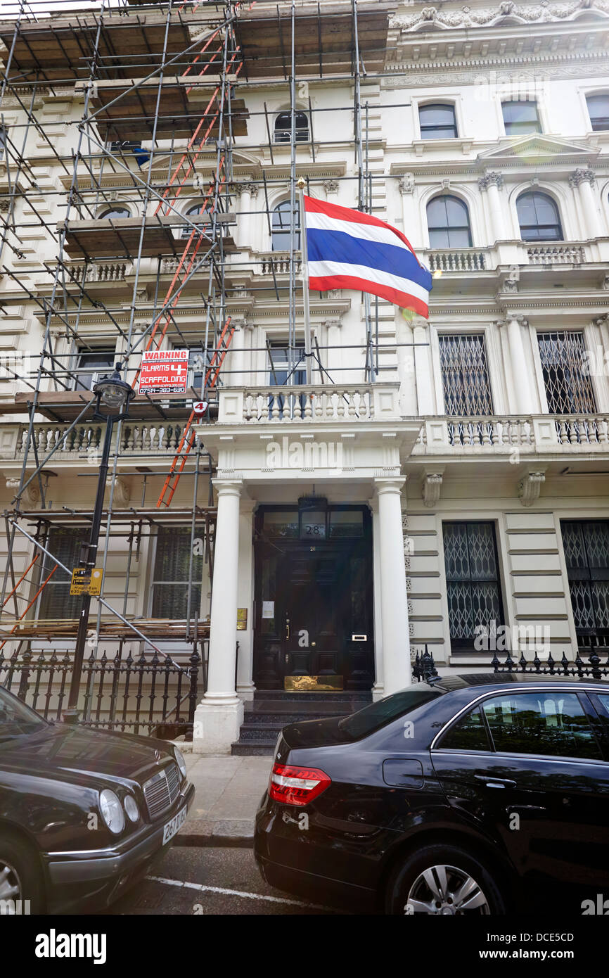 Royal Thai Embassy Princes Gate London England UK Stock Photo Alamy royal-thai-embassy-princes-gate-london-england-uk-stock-photo-alamy