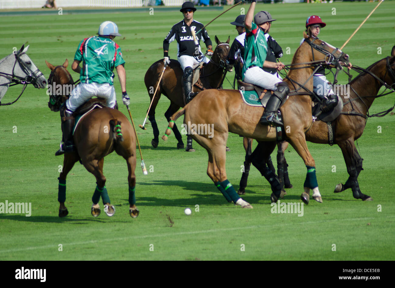 Gold Cup Polo, Cowdray Park Stock Photo Alamy
