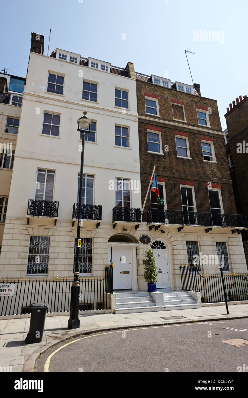 high commission of the republic of namibia London England UK Stock Photo