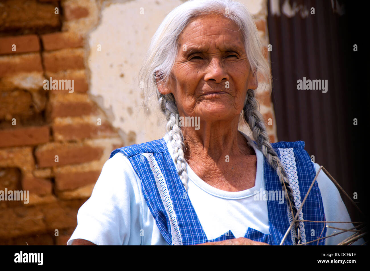 old hairy granny very old Grandma grannie gran lady hi-res stock photography and images - Alamy
