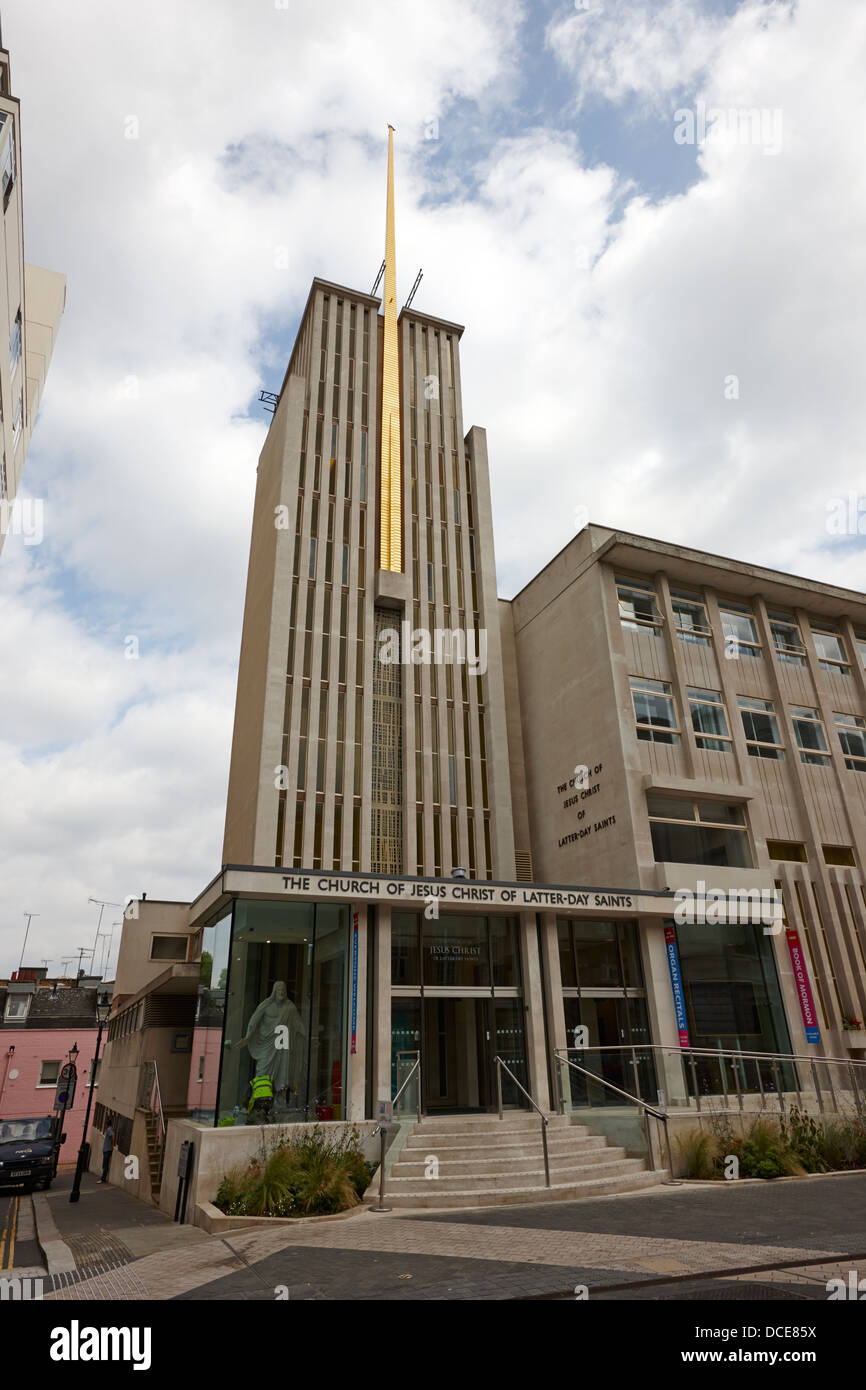 church of jesus christ latter-day saints kensington London England UK Stock Photo