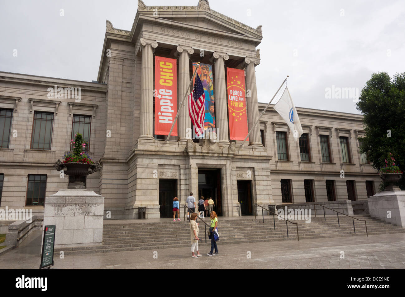 Museum of Fine Arts in Boston MA Stock Photo Alamy