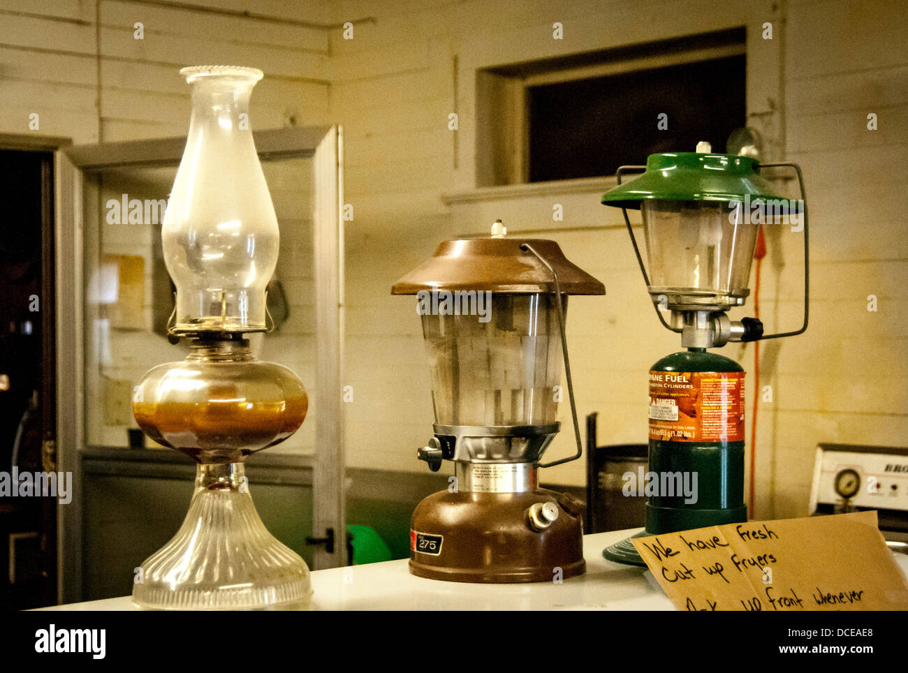 USA, Louisiana, Atchafalaya Basin, Butte LaRose, Doucet's Grocery Store