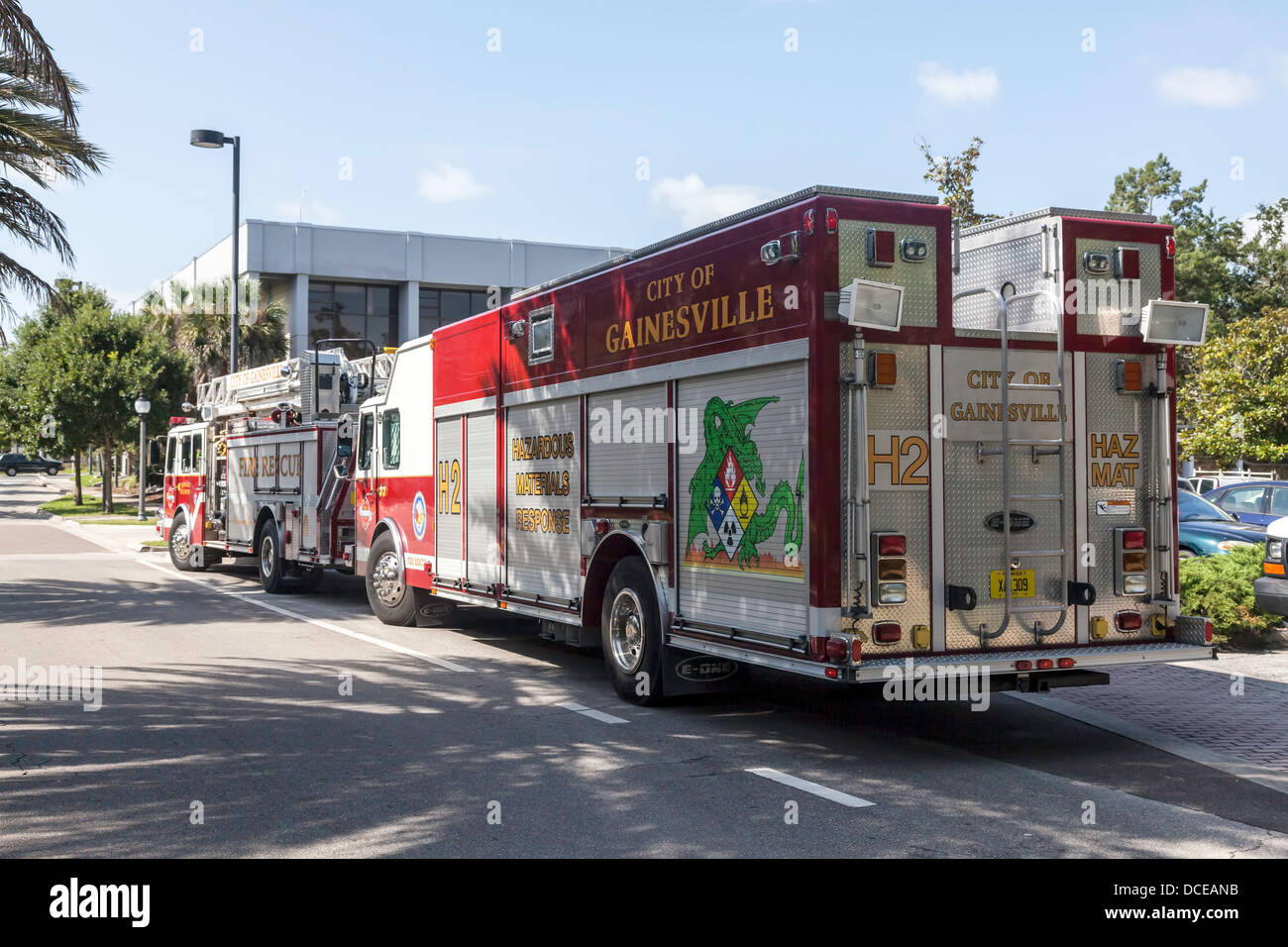 Fire truck ladder usa hi-res stock photography and images - Alamy