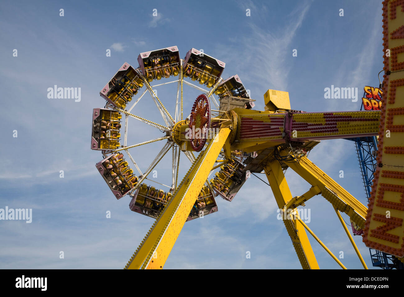 Evolution ride pleasure beach funfair hi-res stock photography and ...