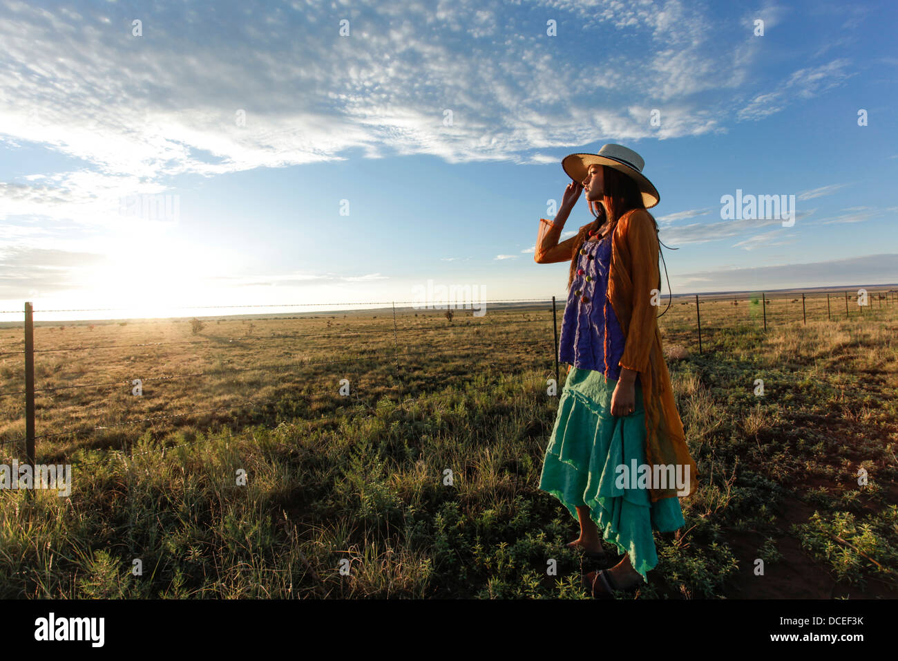 Duran, New Mexico, USA (MR Stock Photo Alamy
