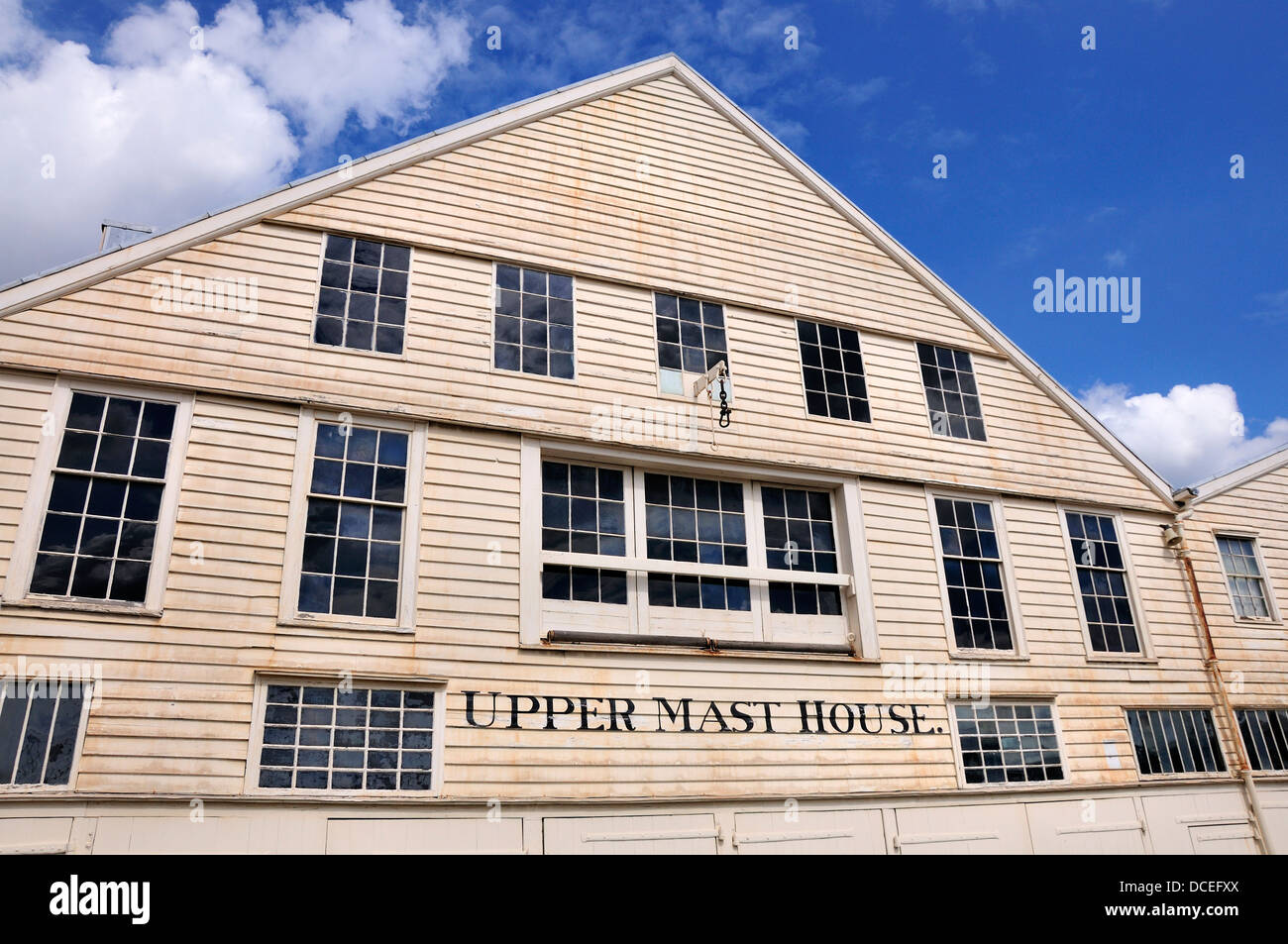 Chatham, Kent, England, UK. Chatham Historic Dockyard. Upper Mast House