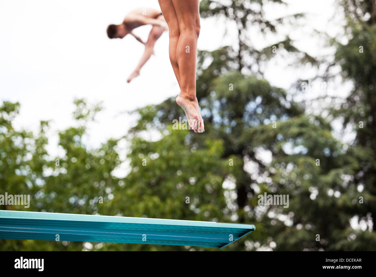Springboard Jump Stock Photos & Springboard Jump Stock Images - Alamy