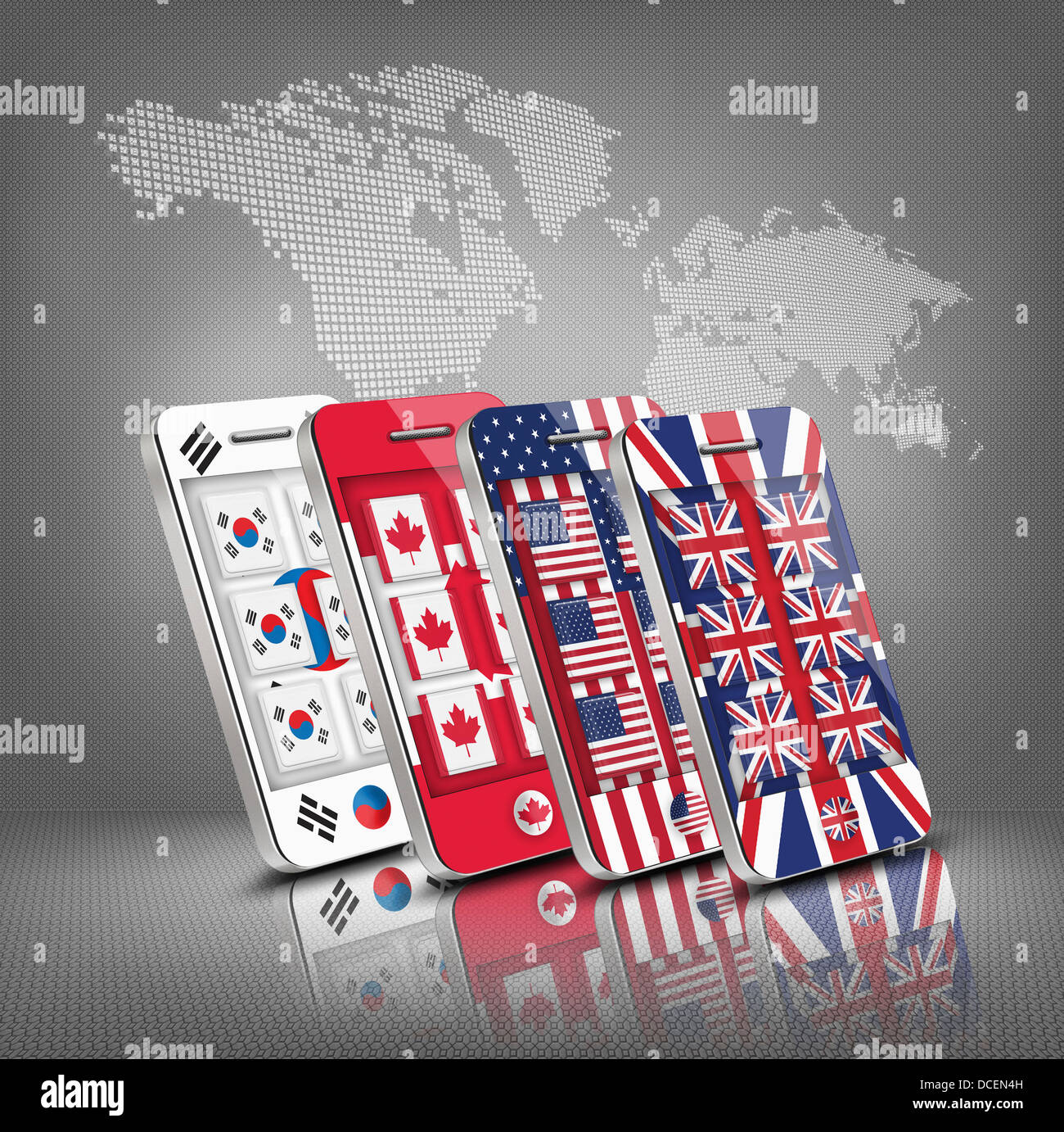 American flag projection hi-res stock photography and images - Alamy