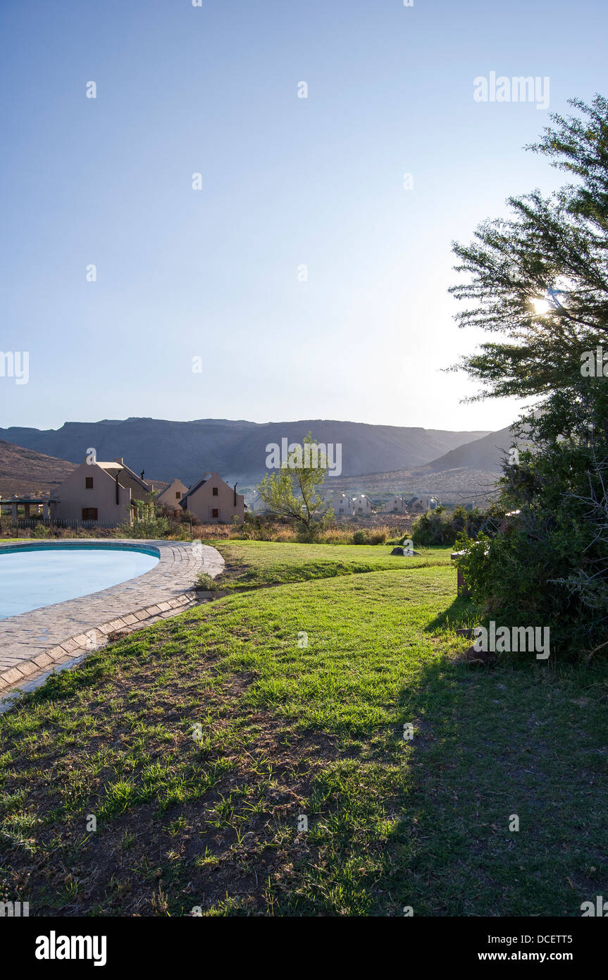 Private garden swimming pool hi-res stock photography and images - Alamy
