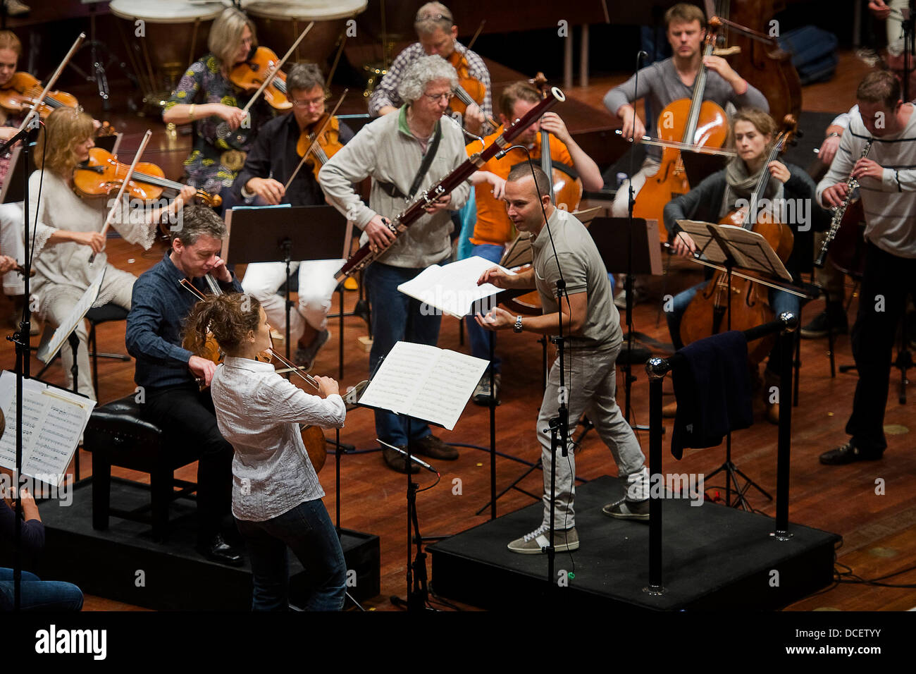 Chamber Orchestra In Hall High Resolution Stock Photography and Images