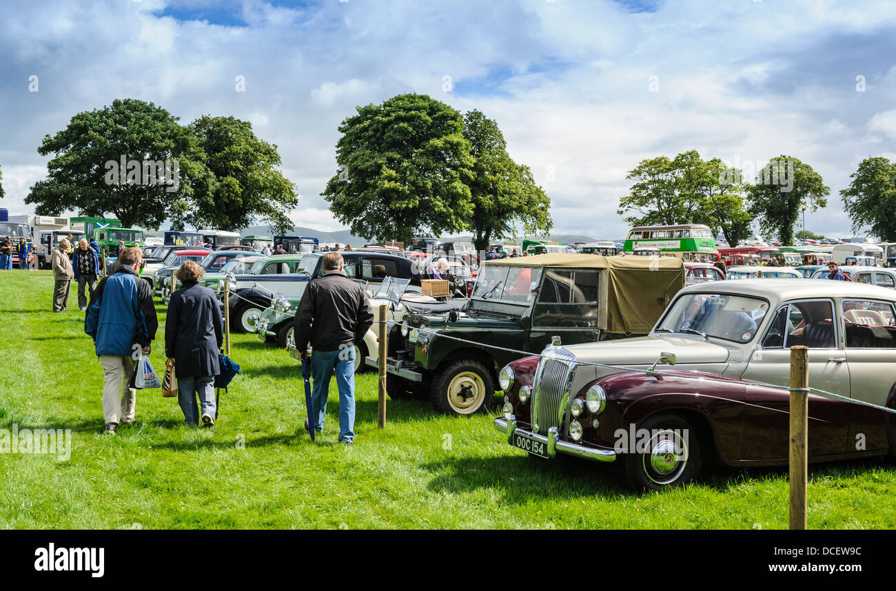 Vintage car rally in biggar hires stock photography and images Alamy