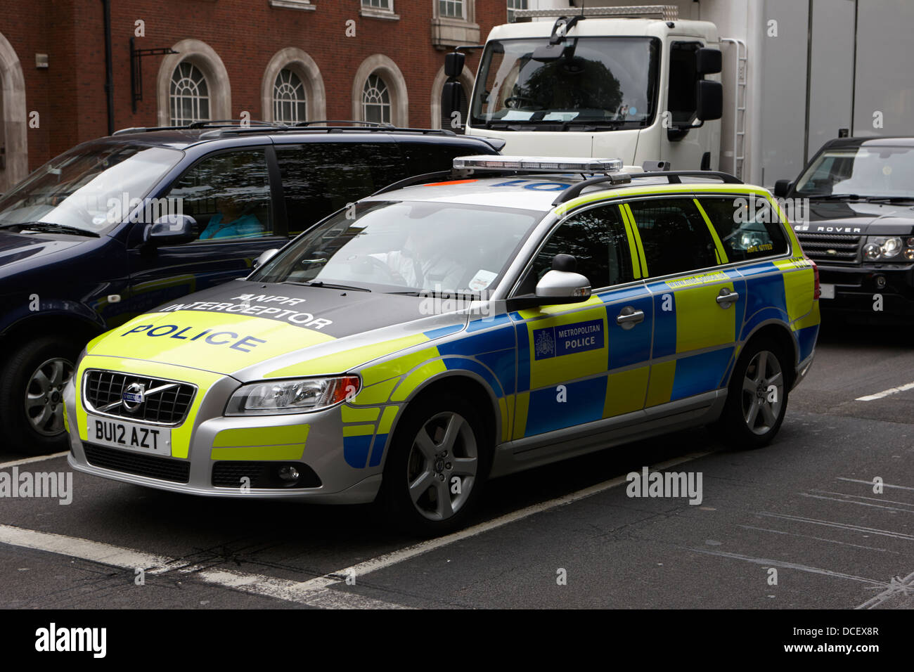 metropolitan police anpr interceptor vehicle London England UK Stock Photo