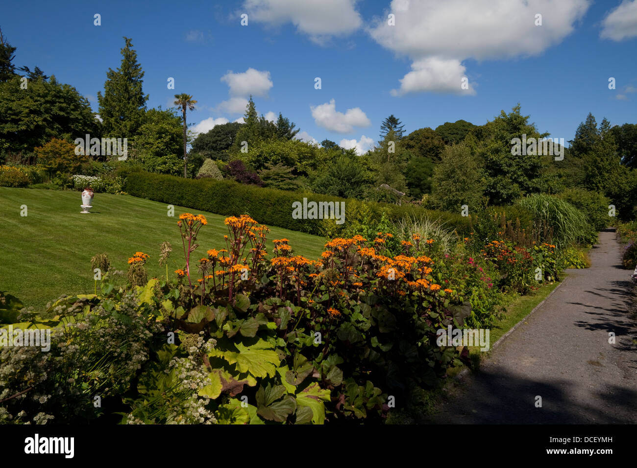 The Walled Garden, Belvedere House, near Mullingar, County Westmeath, Ireland Stock Photo