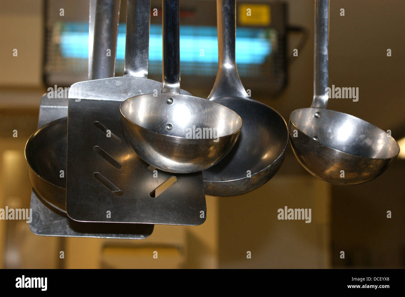 utensil used in a large kitchen canteen Stock Photo Alamy