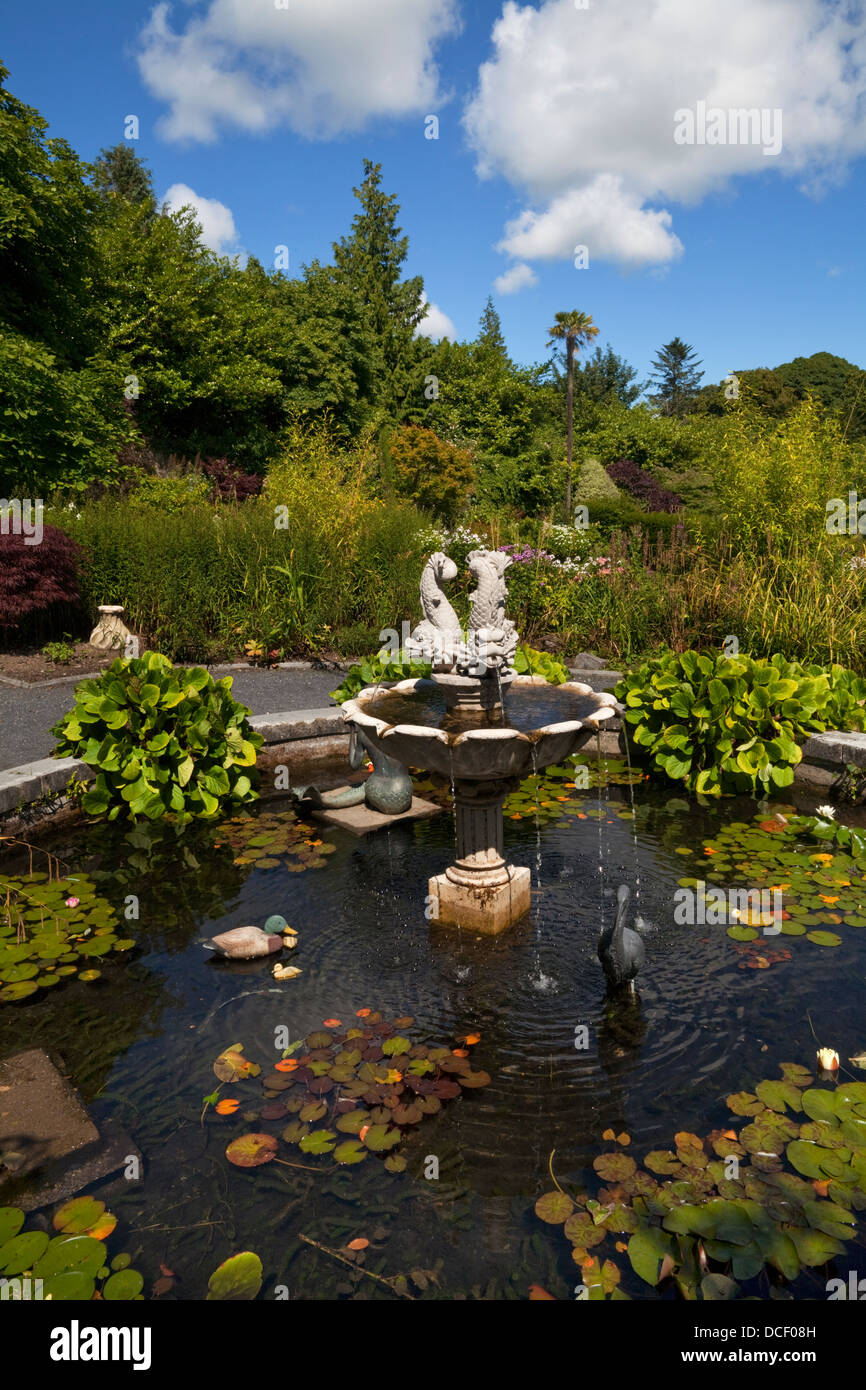 The Walled Garden, Belvedere House near Mullingar County Westmeath, Ireland Stock Photo