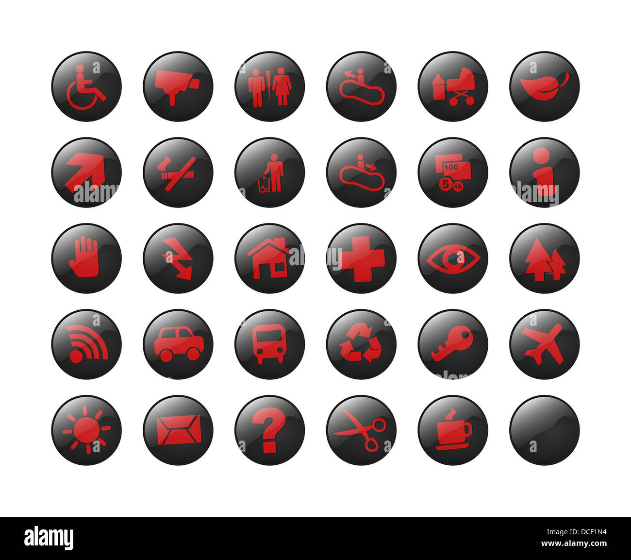 symbols icons web Stock Photo - Alamy
