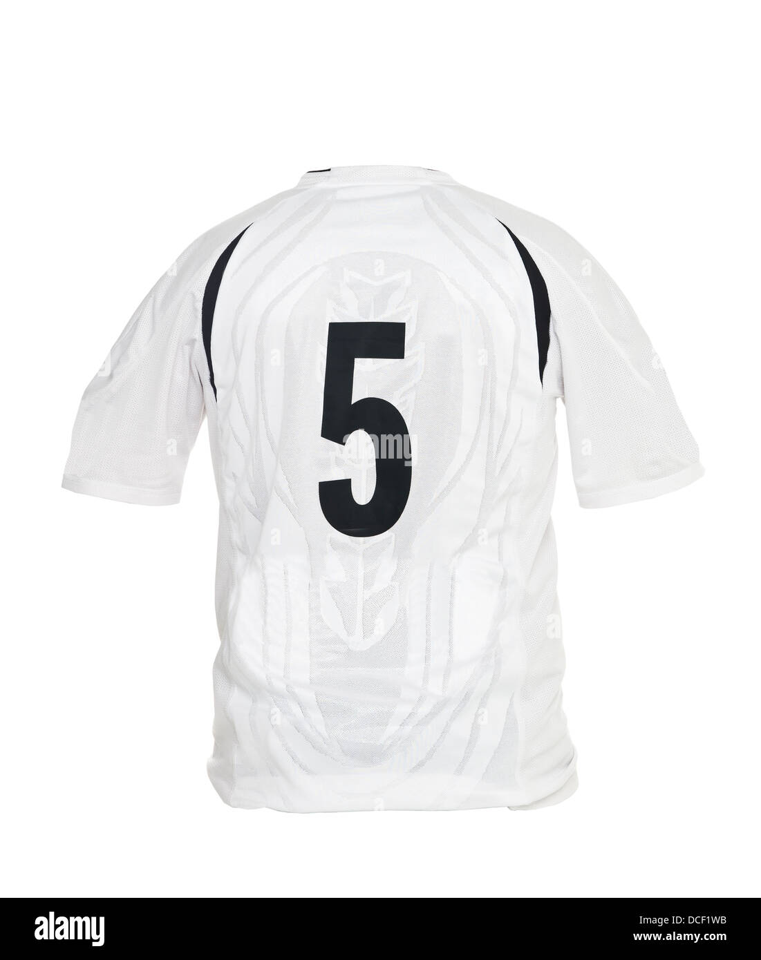 Football shirt with number 5 Stock Photo Alamy