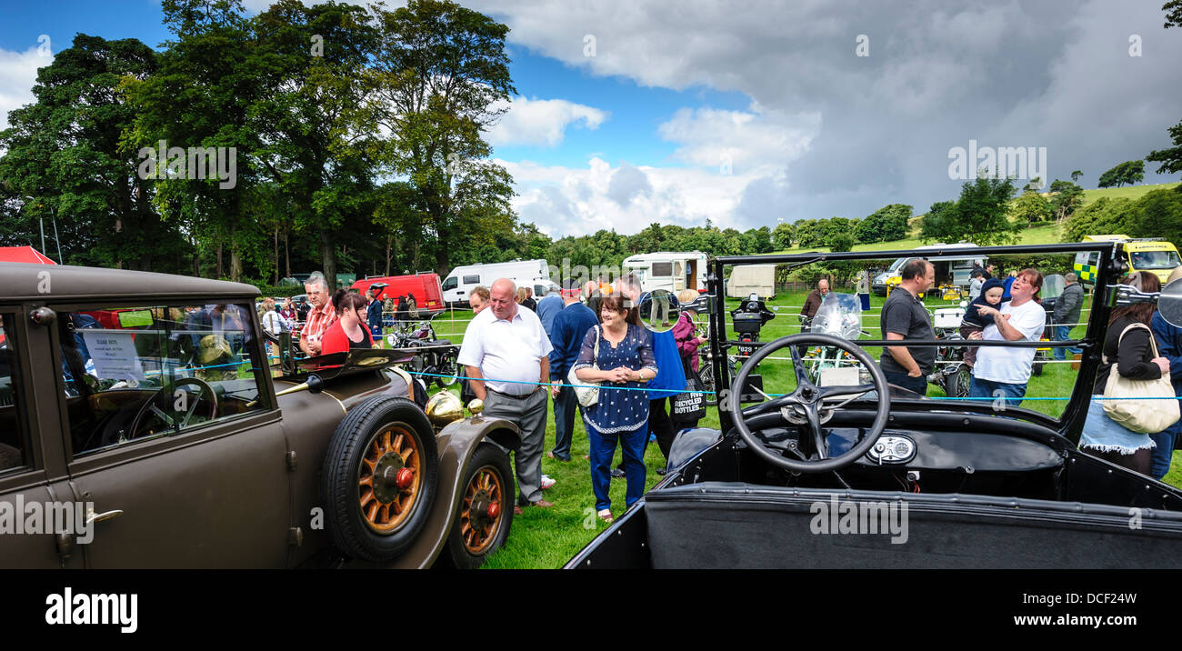 Vintage car rally in biggar hires stock photography and images Alamy