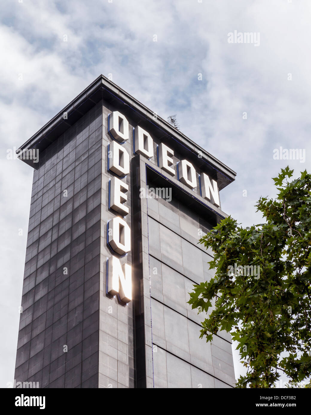 Odeon cinema Leicester Square, London Stock Photo Alamy