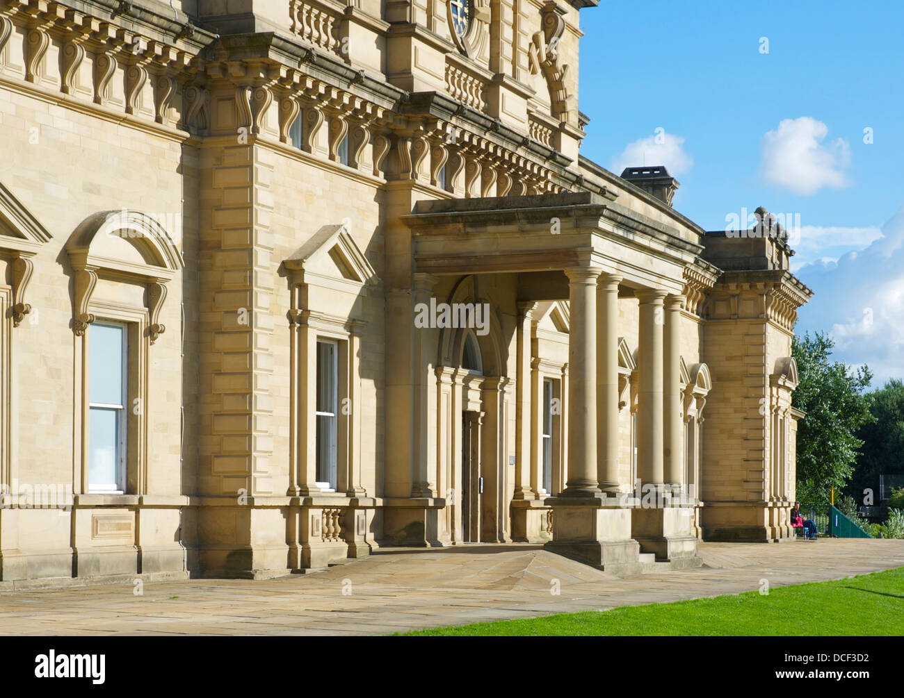 The old railway station Halifax, West Yorkshire, England, UK, now used as the nursery for the