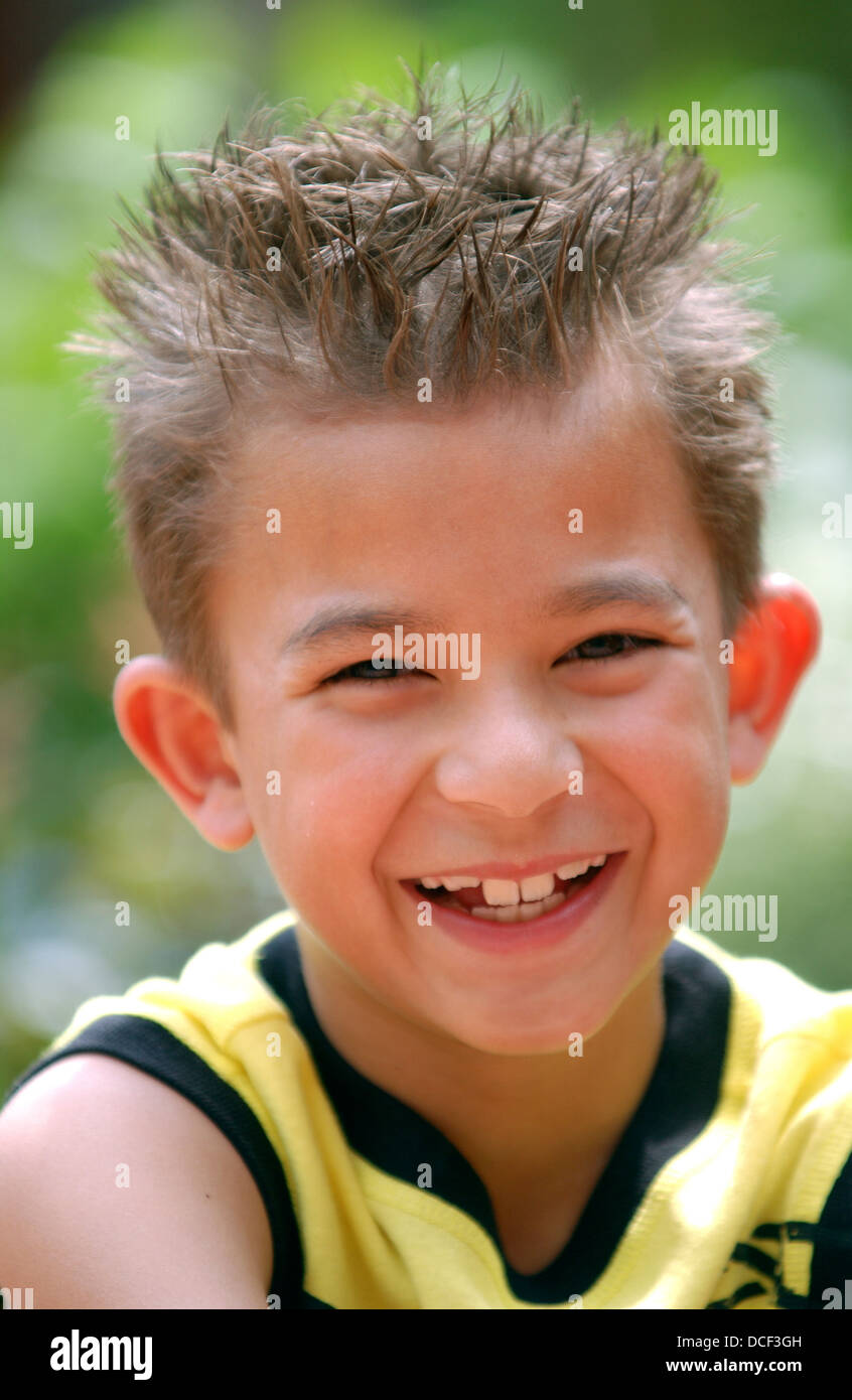 Portrait of a happy little boy Stock Photo - Alamy