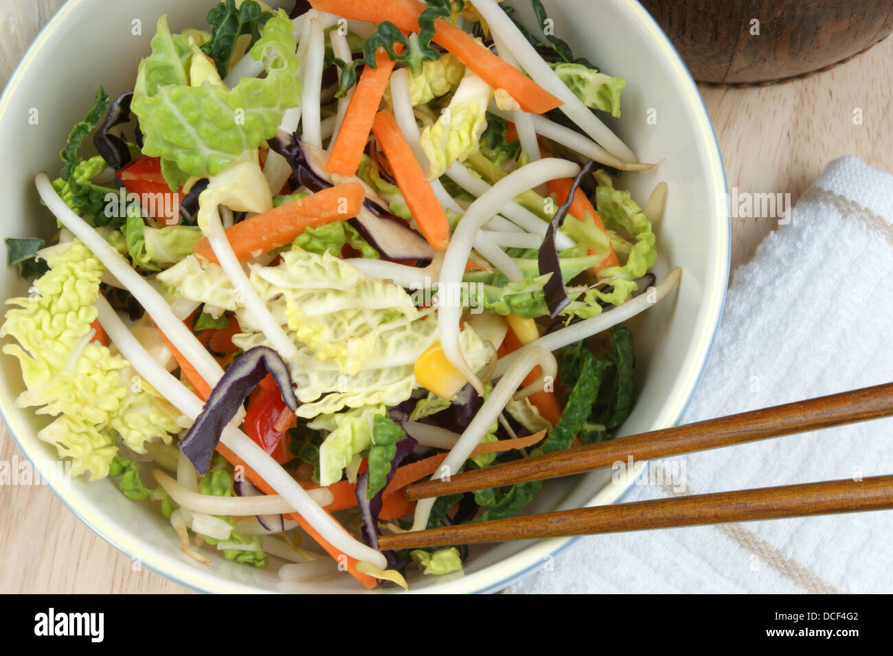 some asian mixed vegetable in a bowl Stock Photo Alamy