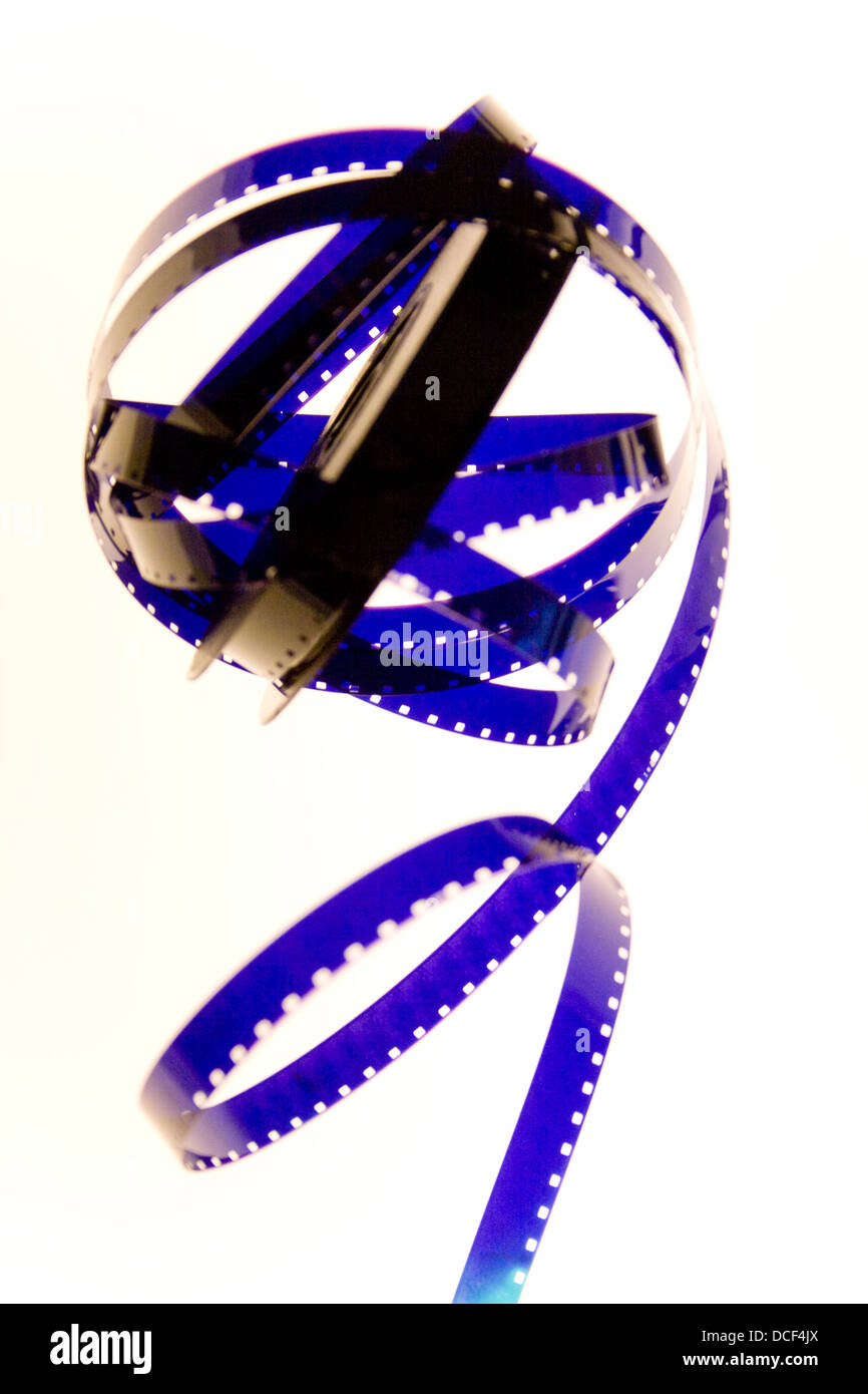 'Blue Movie' Stock Photo