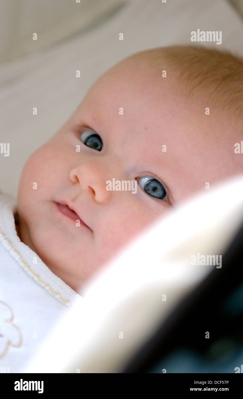 Portrait of a cute baby girl Stock Photo - Alamy