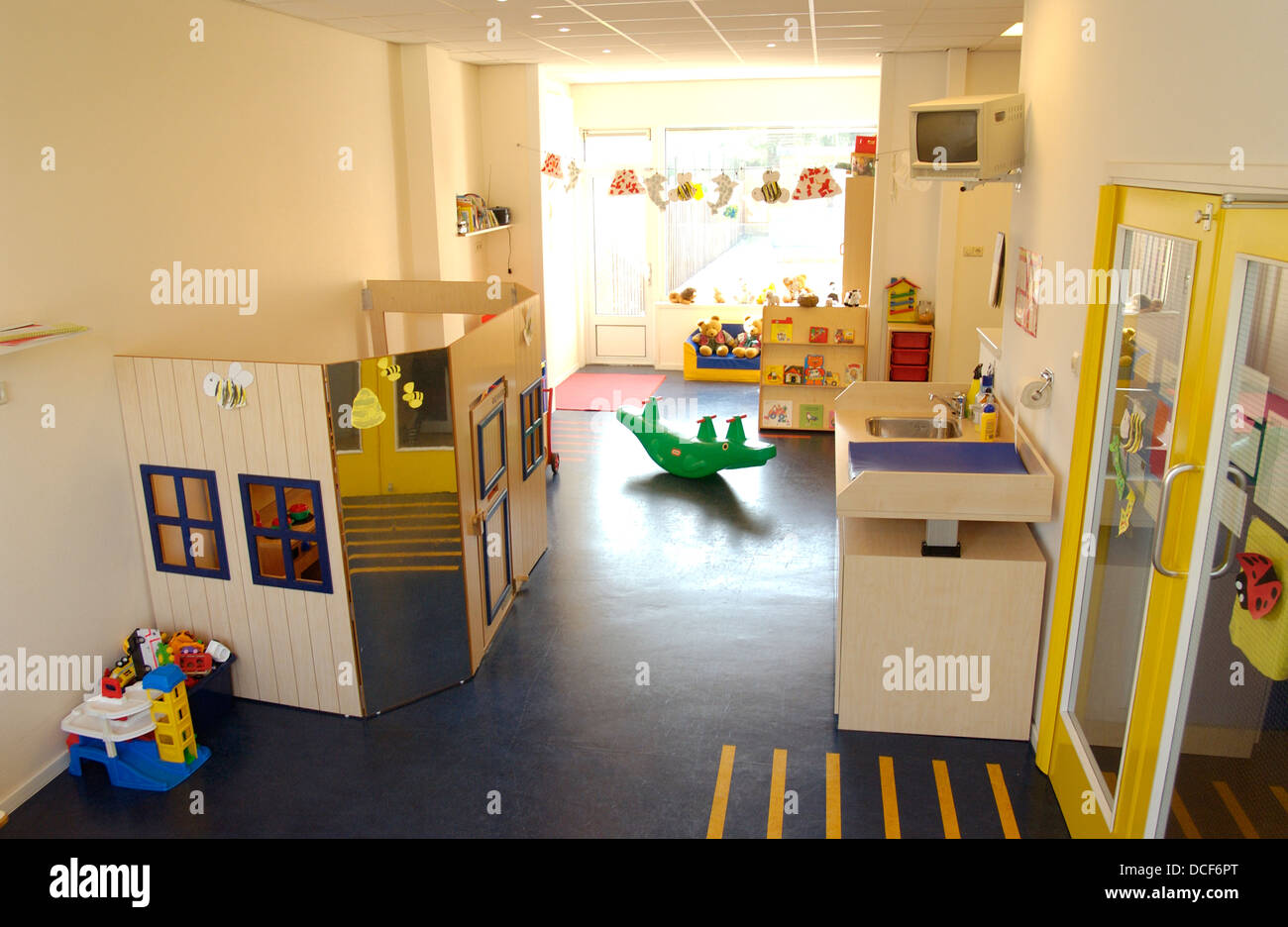 Empty daycare Stock Photo