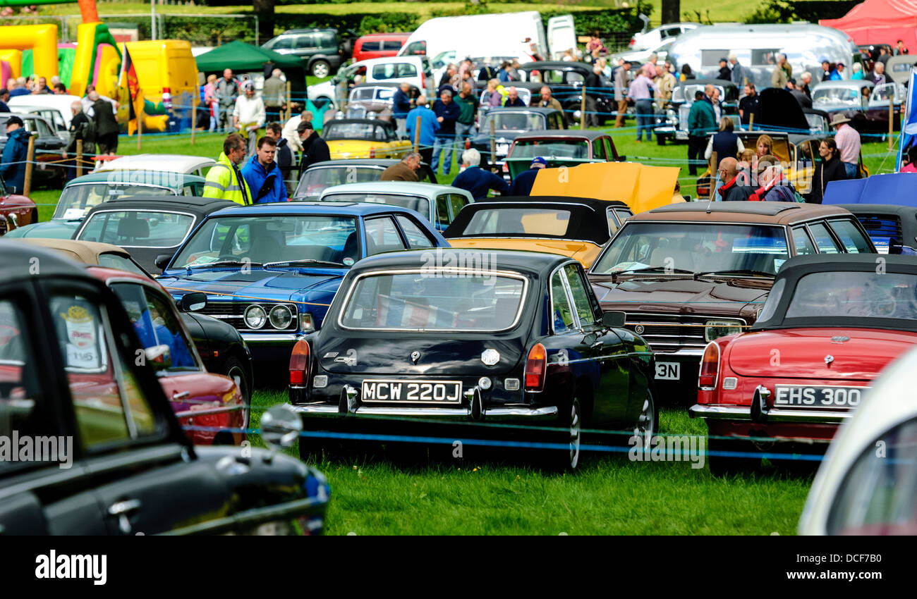 Vintage car rally in biggar hires stock photography and images Alamy