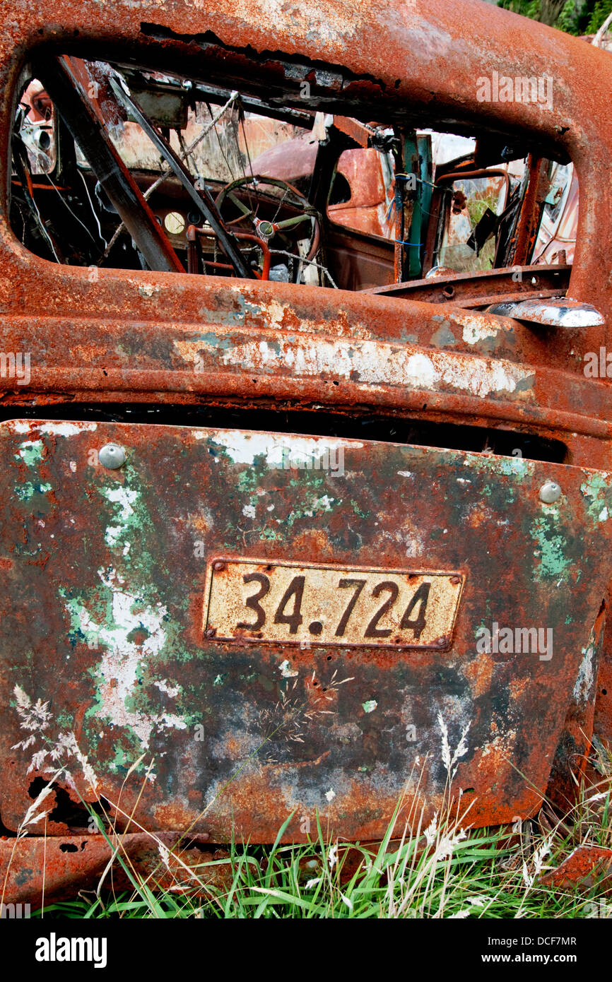 Acres of ground covered with every make of old cars mainly British