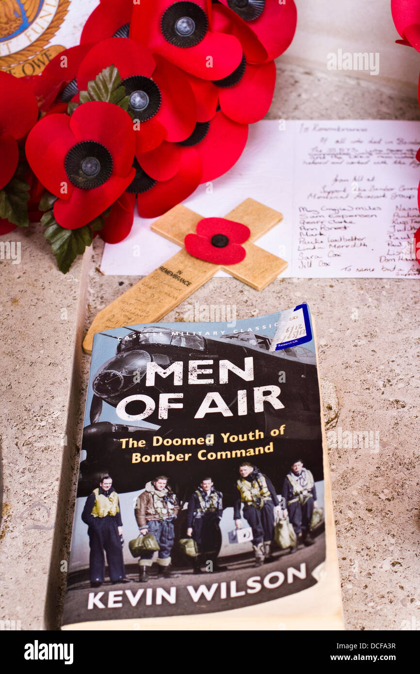 Bomber Command memorial to the heroic sacrifice of air crews during WW2, London Stock Photo