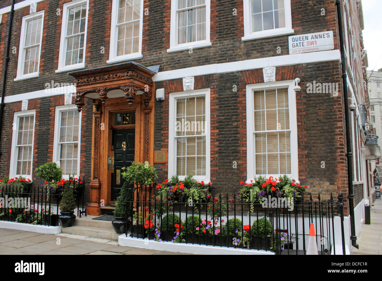 Queen Anne's Gate London England UK Stock Photo Alamy