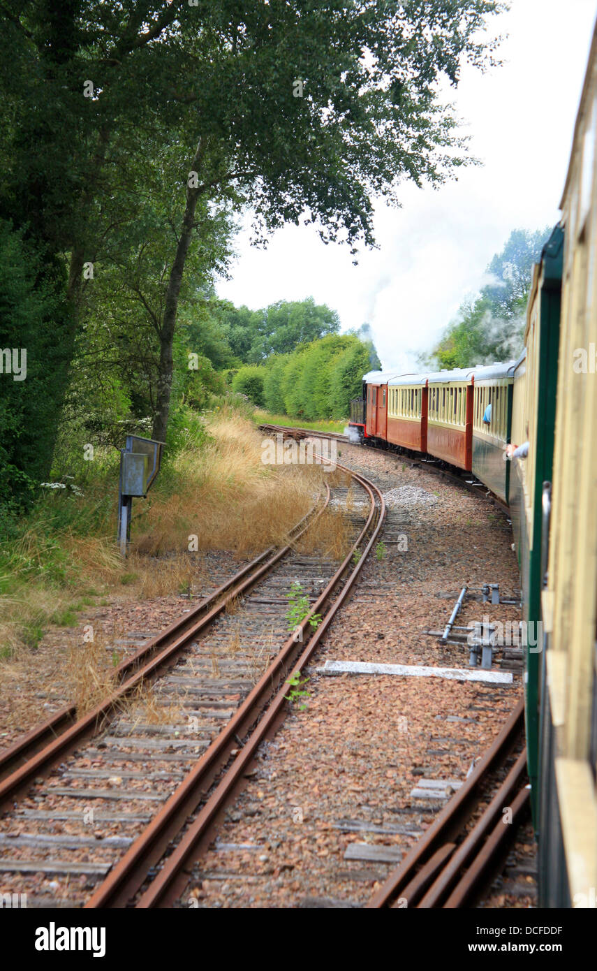 Tourist railway between St Valery sur