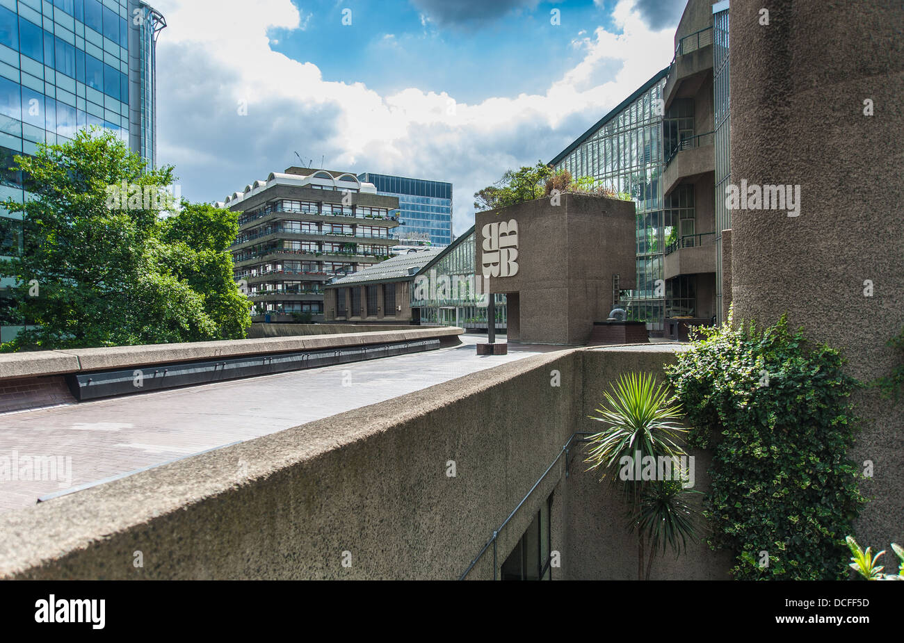 The Barbican Centre, City of London, England, UK Stock Photo
