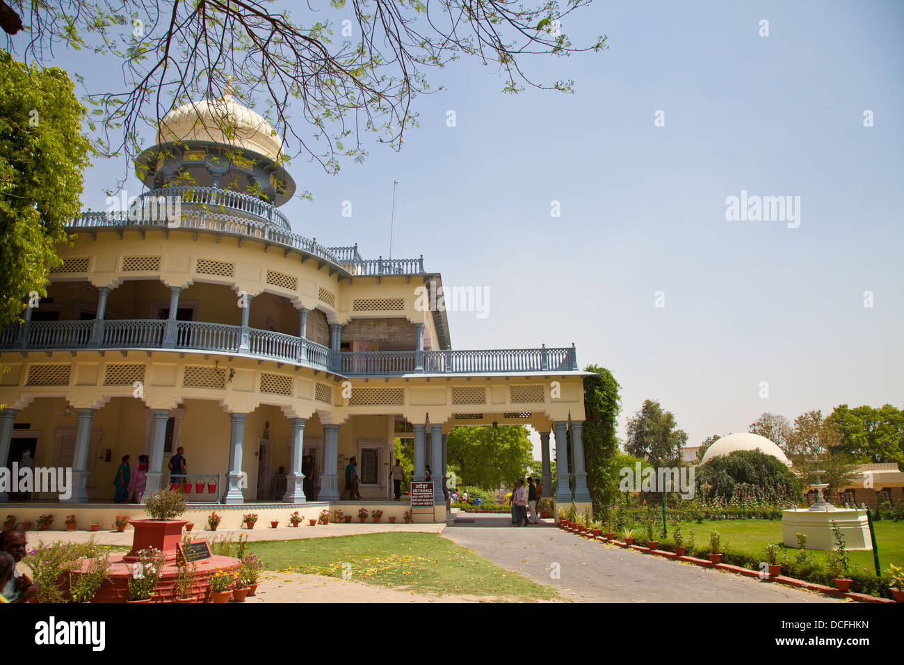 Motilal and Jawaharlal Nehru's house. Allahabad, Uttar Pradesh, India Stock Photo