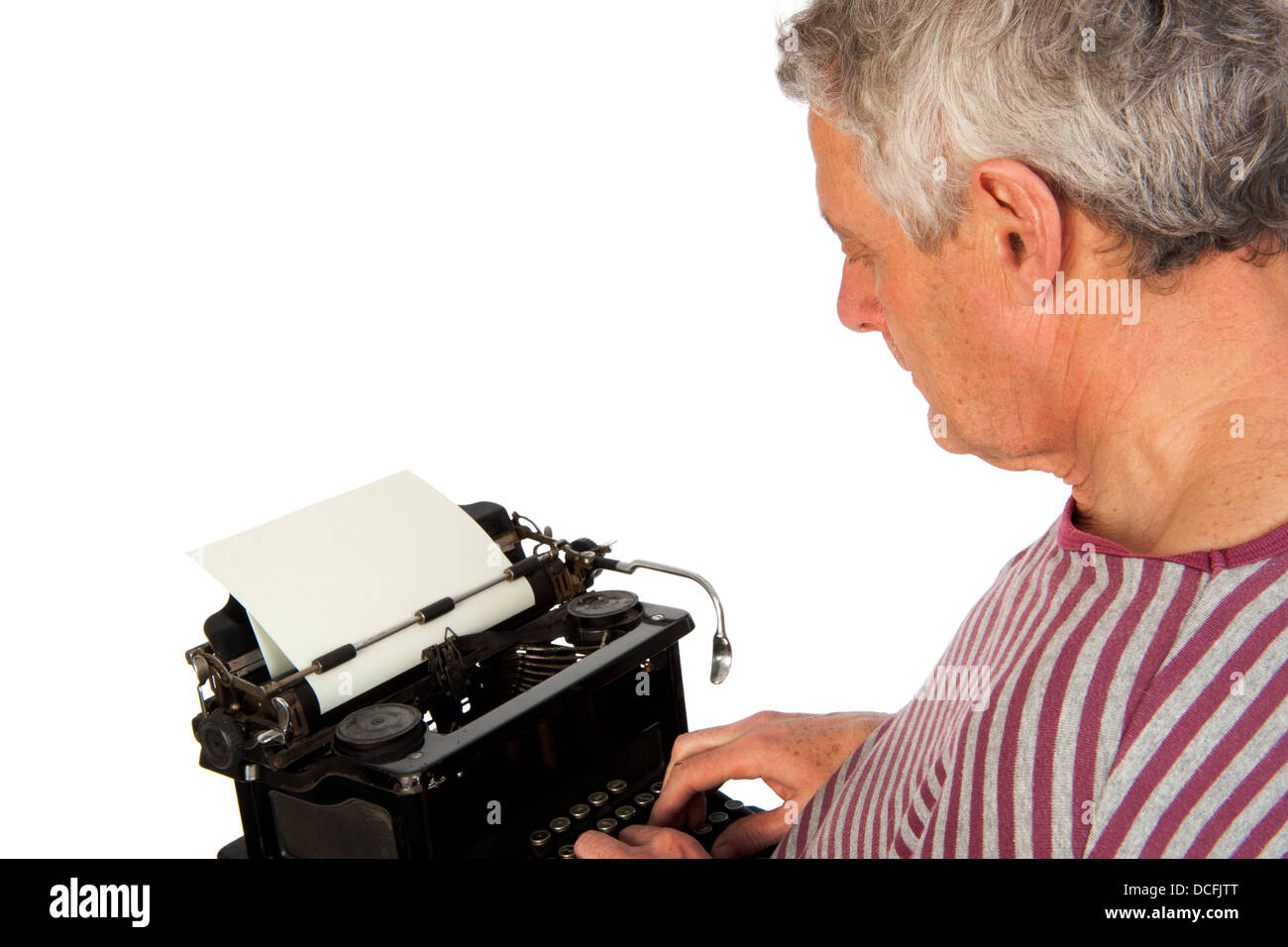 Elderly writer hi-res stock photography and images - Alamy